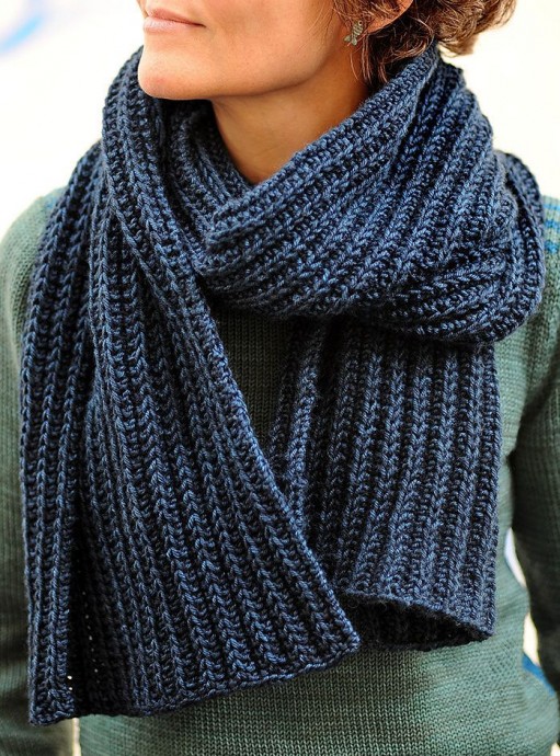 Inspiration. Long Knit Scarves.