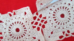 ​Square Crochet Napkin