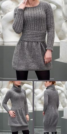 Inspiration. Knit Dresses.