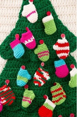 Christmas Tree Wall Hanging Knitting