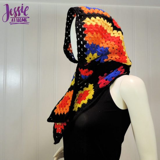 ​Crochet Scarf-Hood Pattern