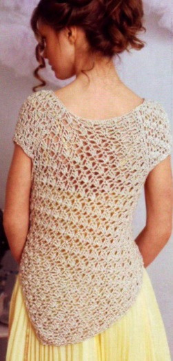 Crochet Shawl-Top