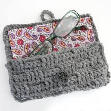 Inspiration. Crochet Cases for Sun Glasses.