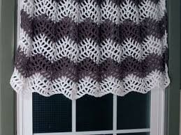 Inspiration. Crochet Curtains.