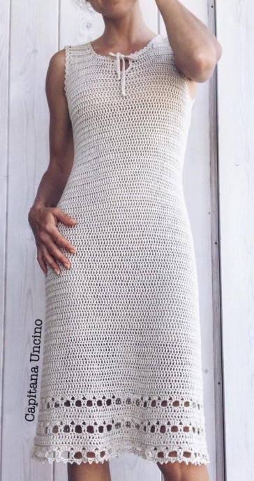 Inspiration. Crochet Dresses.