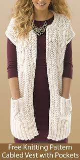 Inspiration. Knit Vests.