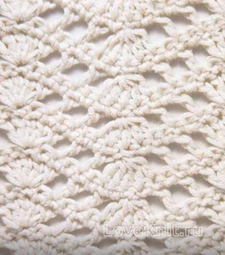 ​Shell Wavy Crochet Stitch