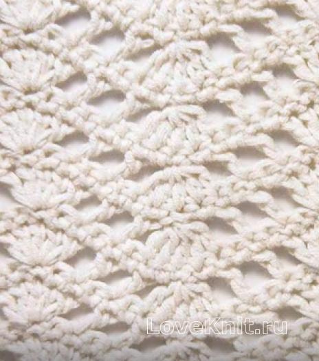 Shell Wavy Crochet Stitch Shell Wavy Crochet Stitch
