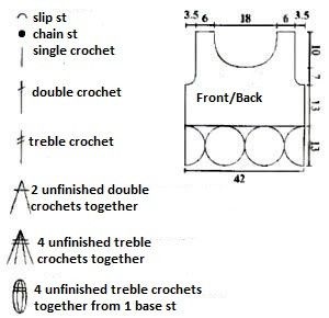 ​Crochet White Crop Top