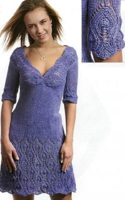 Elegant Blue Dress – FREE CROCHET PATTERN — Craftorator