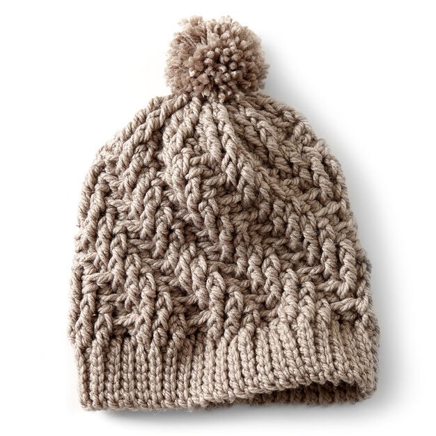 Helping our users. ​Crochet Textured Beanie.