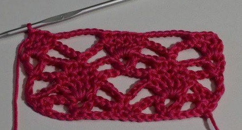 Relief Crochet Stitch