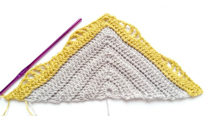 Complete Crochet Shawl Instructions with SCHEEPJES Whirlette Yarn - Perfect for Beginners and Experts