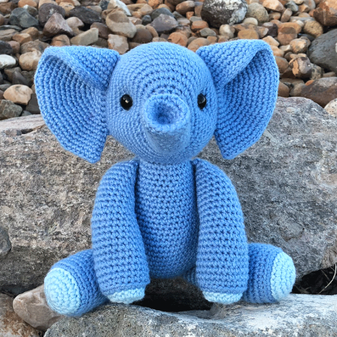 Helping our users. ​Cute Amigurumi Elephant.