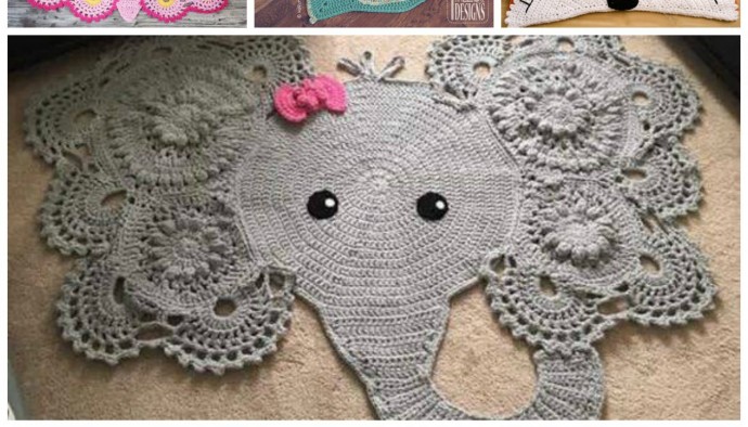 Inspiration. Crochet rugs.
