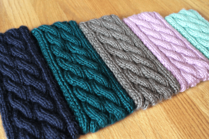 Inspiration. Knit Headbands.