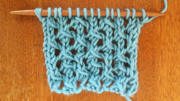 ​Knit Cell Lace Pattern