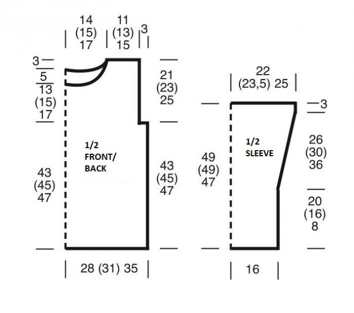 Complete Knitting Instructions for a Stylish Garment Using Silver-Grey Yarn
