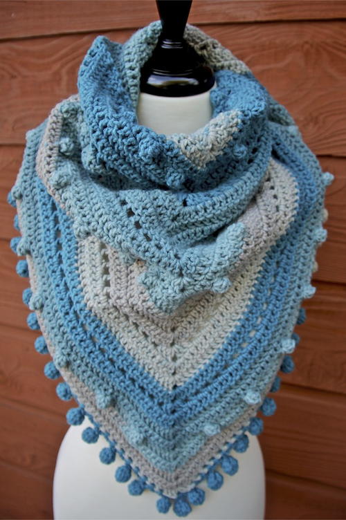 ​Misty Morning Crochet Shawl