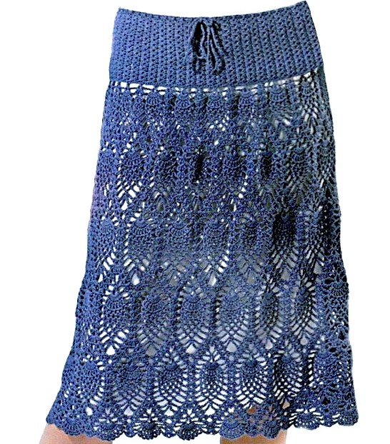 Inspiration. Crochet Skirts.