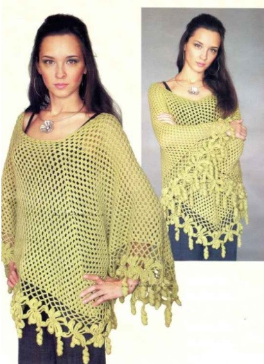 ​Relief Green Poncho