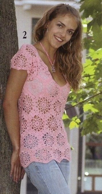 Complete Guide to Creating a Crochet Pullover with Motifs - Easy Instructions Complete Guide to Creating a Crochet Pullover with Motifs - Easy Instructions