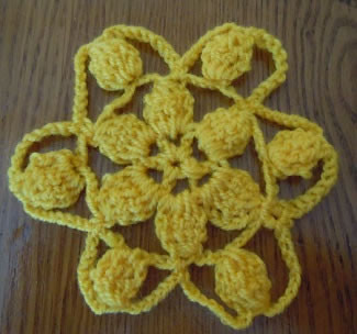 ​Fancy Crochet Flower Motif