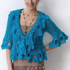 Inspiration. Crochet Summer Jackets.