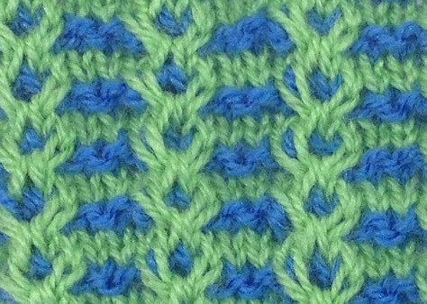 ​Knit Two-Colored Pattern