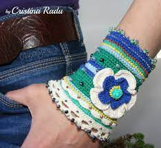 Inspiration. Crochet Bracelets.