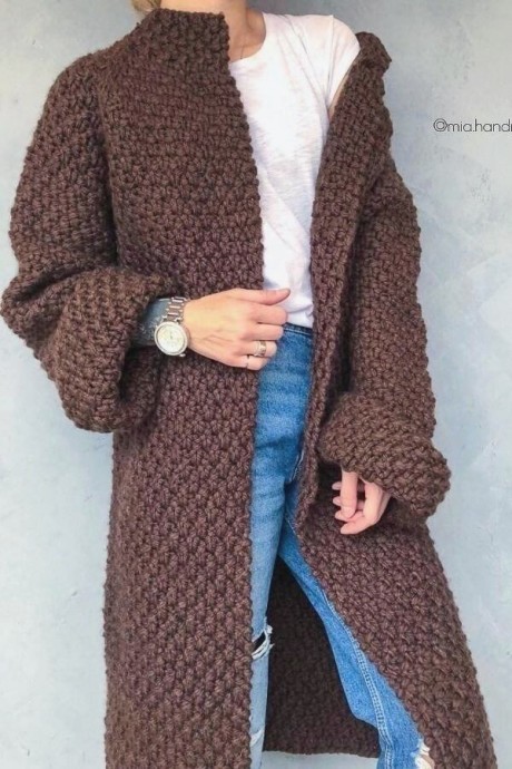 Inspiration. Crochet Coats.