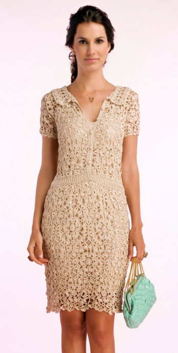 Inspiration. Tender Knit and Crochet Dresses.