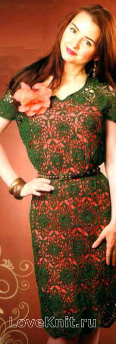 Complete Guide to Crochet Dress Using Dark-Green Iris Yarn - Step-by-Step Instructions Complete Guide to Crochet Dress Using Dark-Green Iris Yarn - Step-by-Step Instructions