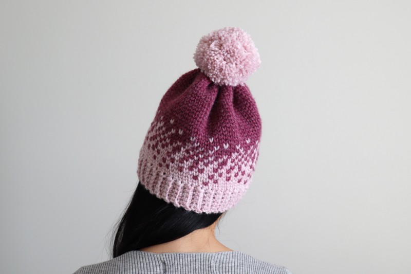 ​Fair Isle Crochet Hat