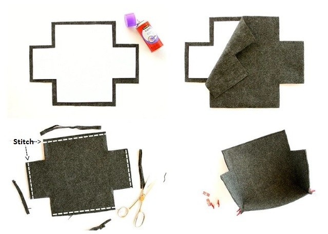 Felt Box for Small Things Felt Box for Small Things