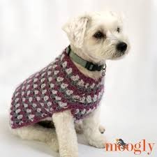 Inspiration. Crochet Dog's Sweaters.