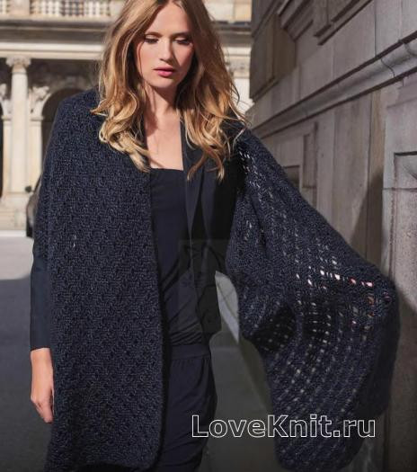 ​Wide Crochet Wrap