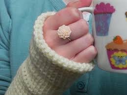 Inspiration. Crochet Fingerless Gloves.