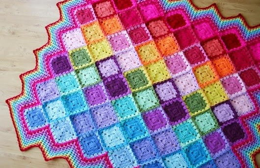 Inspiration. Crochet Summer Afghans.