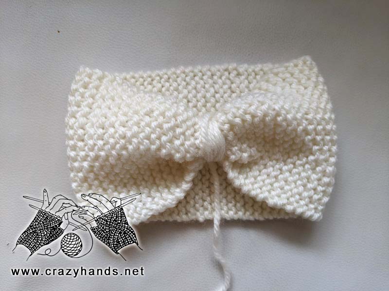 Beautiful Bow Ear Warmer For a Girl