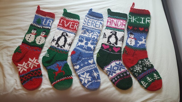 Inspiration. Christmas Stockings.