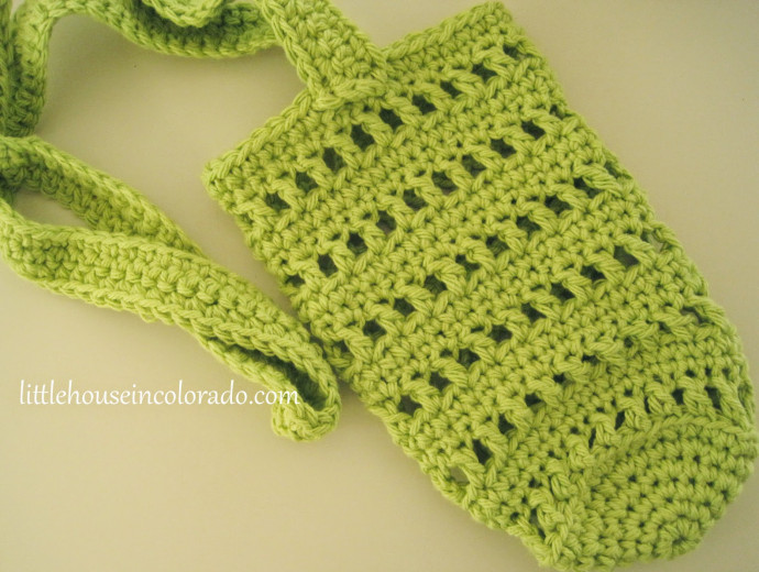 Inspiration. Crochet Bottle Cover.