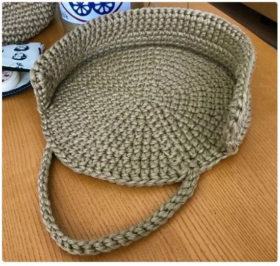 ​Jute Round Bag