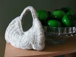 Crochet Halfshell Bag