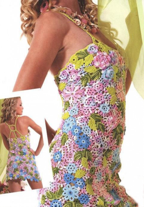 ​Flora Crochet Dress