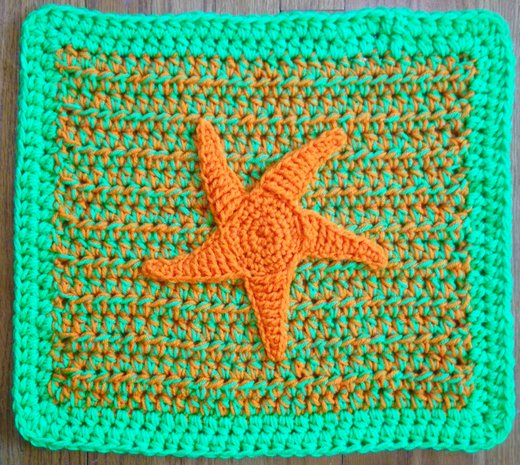 Funny Crochet Starfish For Blankets Funny Crochet Starfish For Blankets