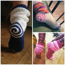 Inspiration. Crochet Socks.