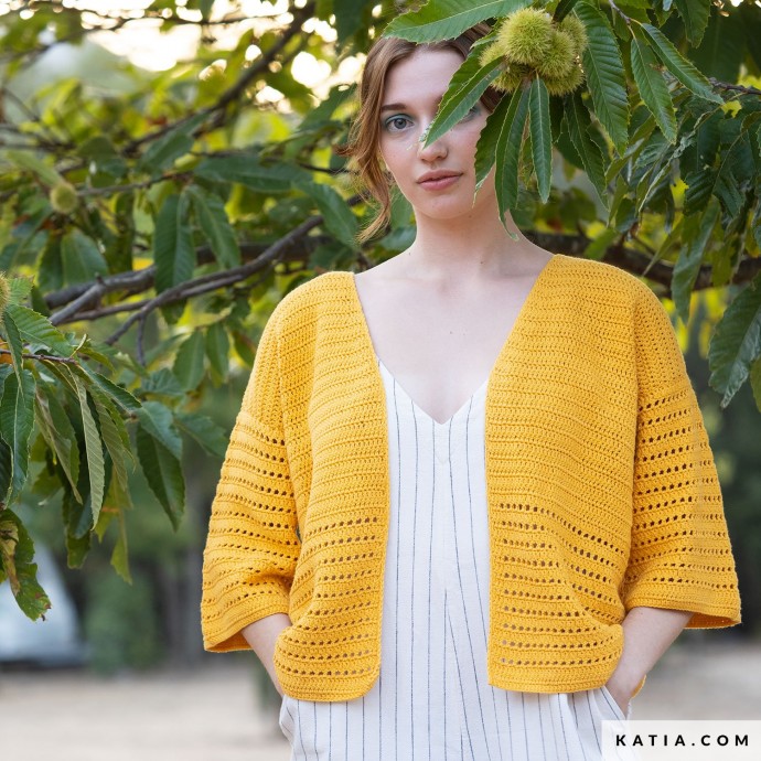 Inspiration. Crochet Summer Jacket.