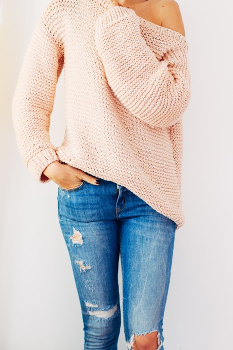 Oversized Knit Sweater Oversized Knit Sweater
