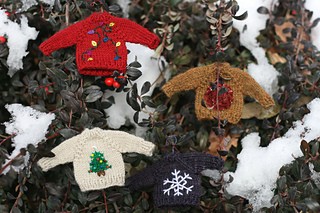 Tiny Sweater Christmas Tree Decoration Tiny Sweater Christmas Tree Decoration